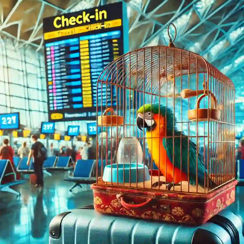 Flying with Your Parrot