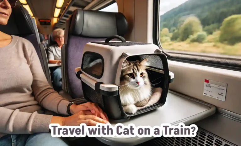 How to Travel with a Cat on a Train?