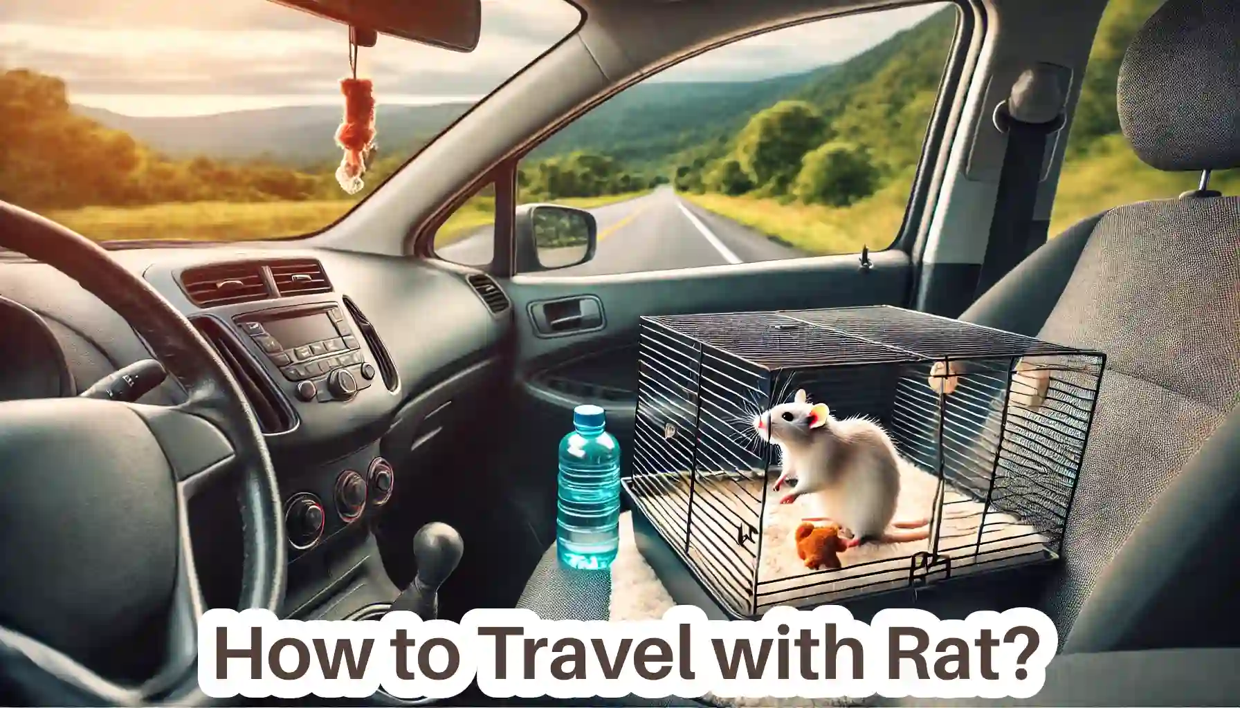 How to travel with a Rat?