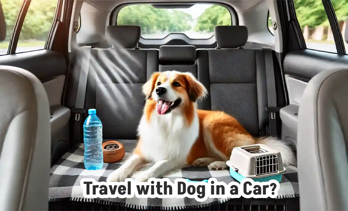 How to travel with a dog in a car?