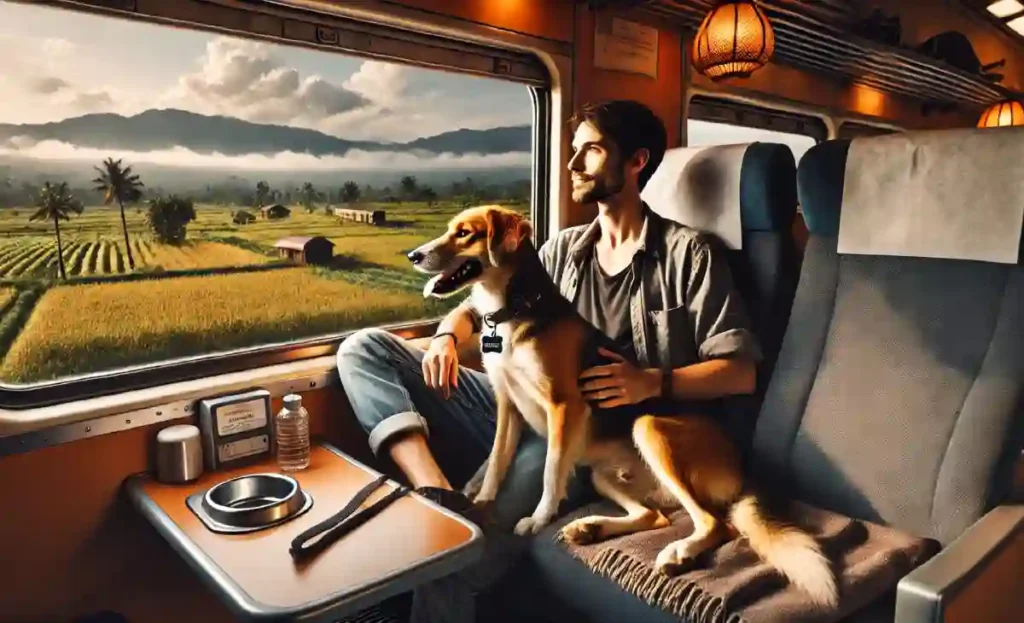 Train Travel with a Dog