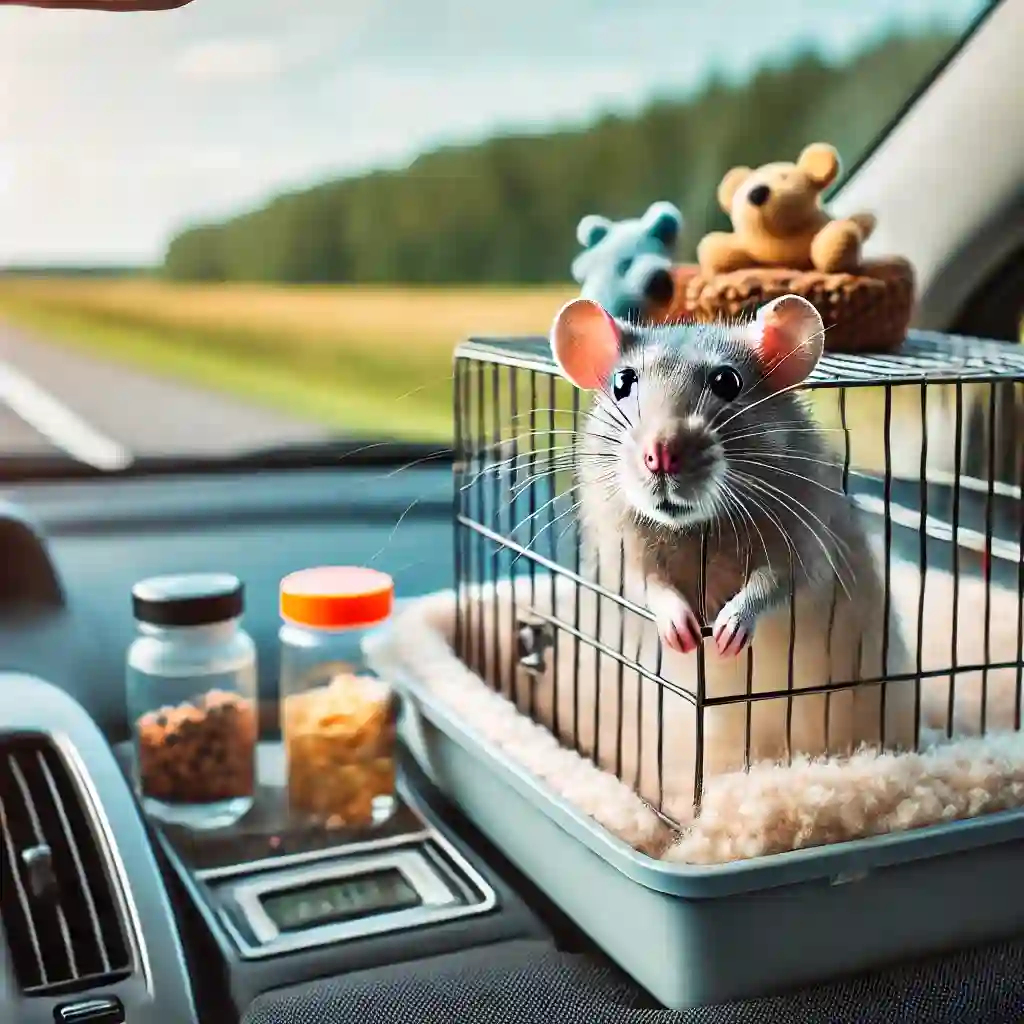 Traveling by Car with Your Rat