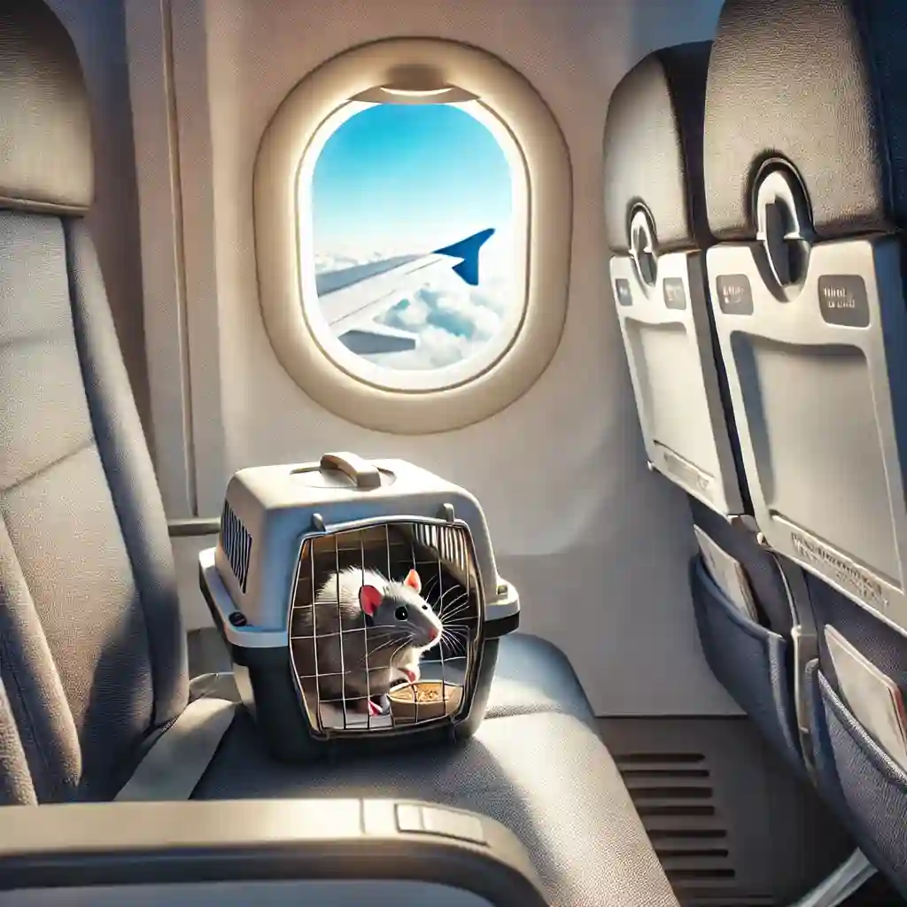 Traveling by Plane with Your Rat