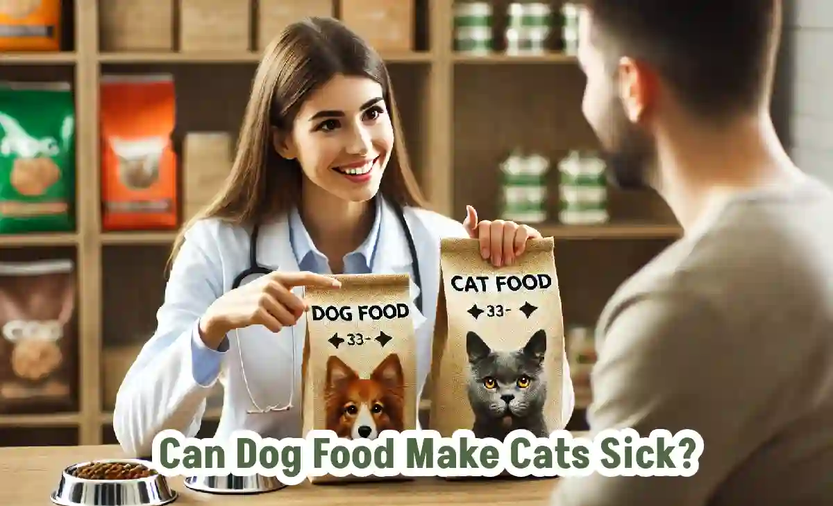 Can Dog Food Make Cats Sick?