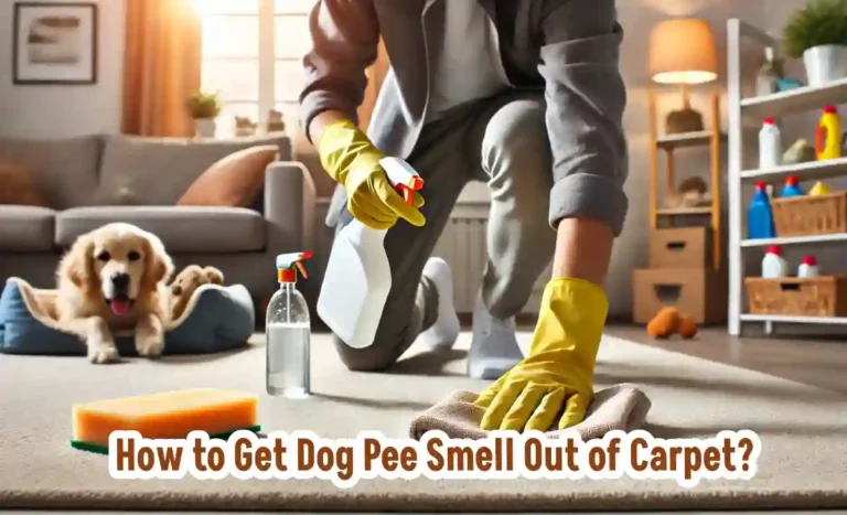 How to Get Dog Pee Smell Out of Carpet?