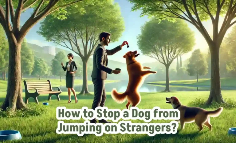 How to Stop a Dog from Jumping on Strangers