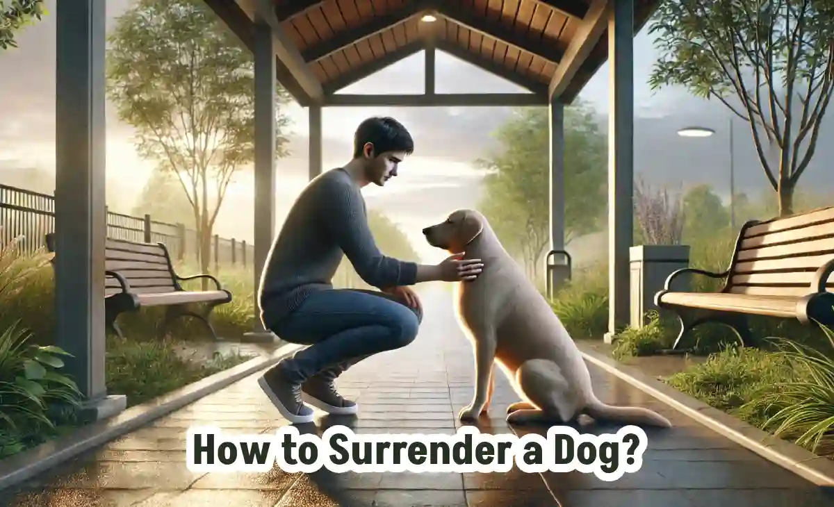 How to surrender a dog?