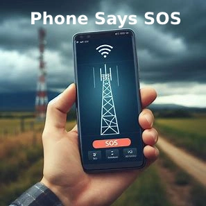 Phone Says SOS